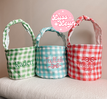 Load image into Gallery viewer, Embroidered Easter baskets