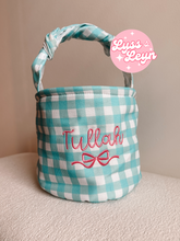Load image into Gallery viewer, Embroidered Easter baskets