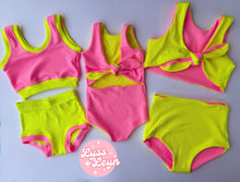 Load image into Gallery viewer, Neon pink swim
