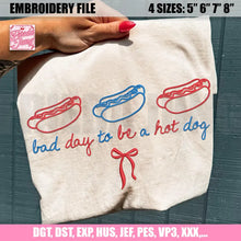 Load image into Gallery viewer, Bad day to be a hot dog
