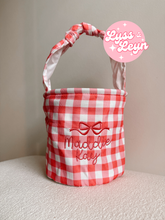 Load image into Gallery viewer, Embroidered Easter baskets
