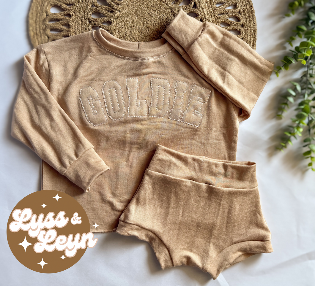 Light beige Embroidered lounge sets