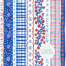 Load image into Gallery viewer, Floral stripes
