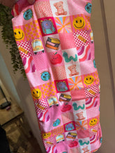 Load image into Gallery viewer, Retro pink school fabric
