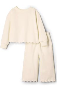 Scalloped lounge sets