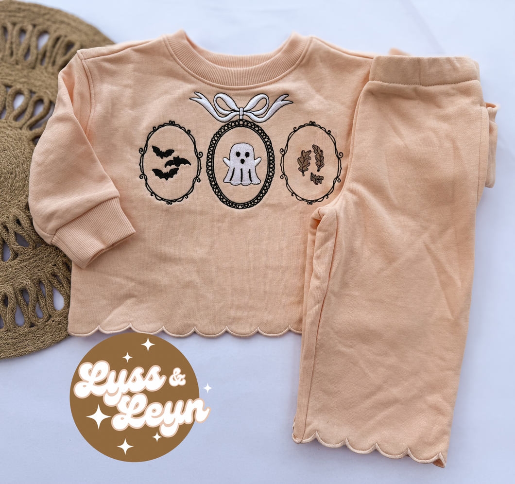 Scalloped lounge sets