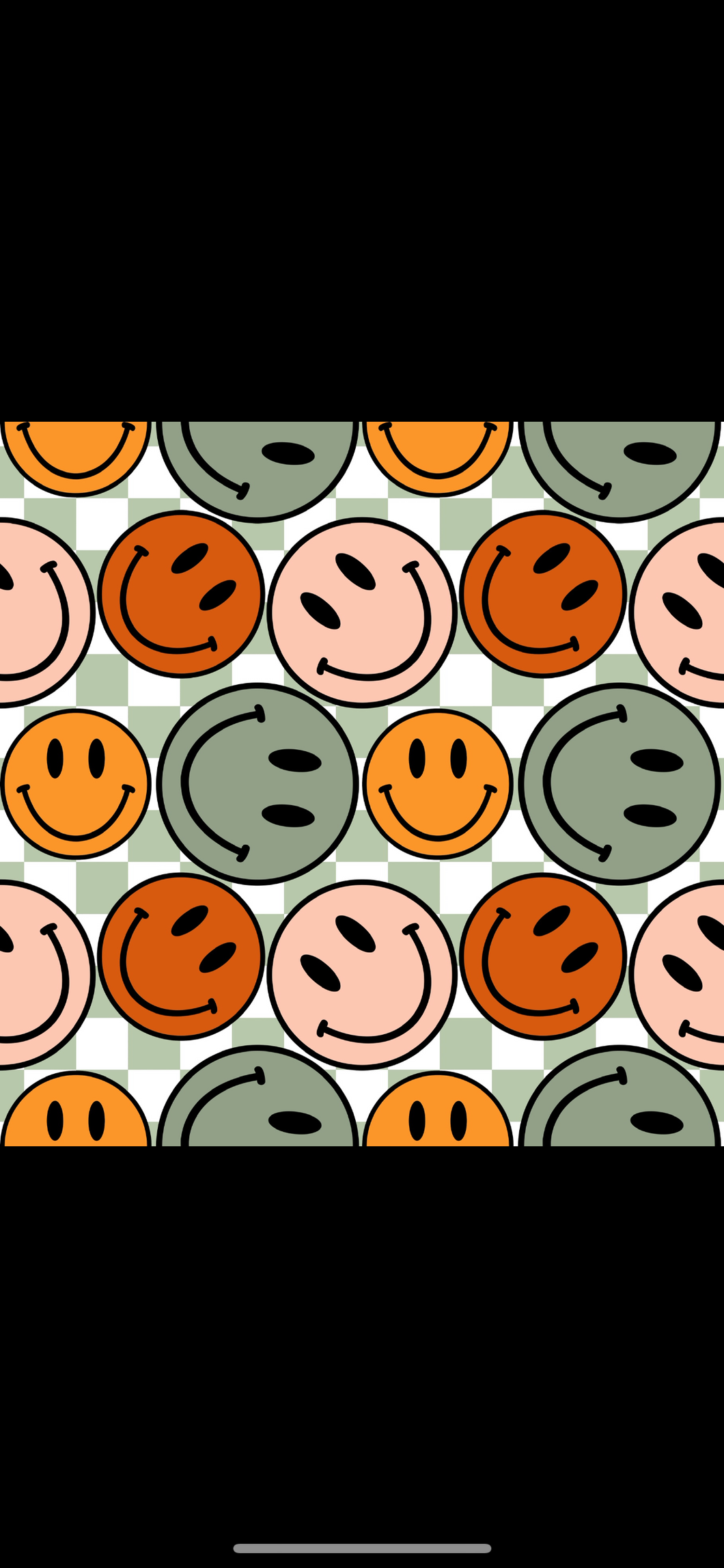 Green checker smileys
