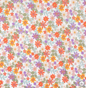 Floral on white