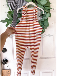 Knotted pants romper